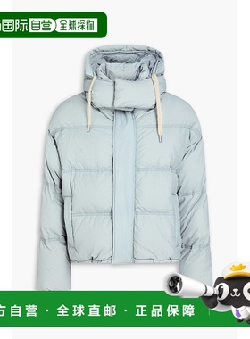 香港直邮Ami Paris 男士 shell 宽松款绗缝羽绒夹克 UJK402PA0009