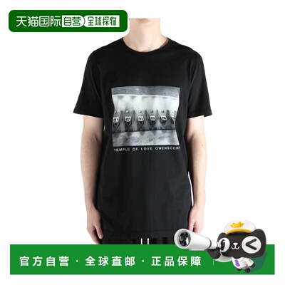 1h可退 香港直邮Rick Owens Drkshdw 短袖T恤 DU01F4250RNEP4P