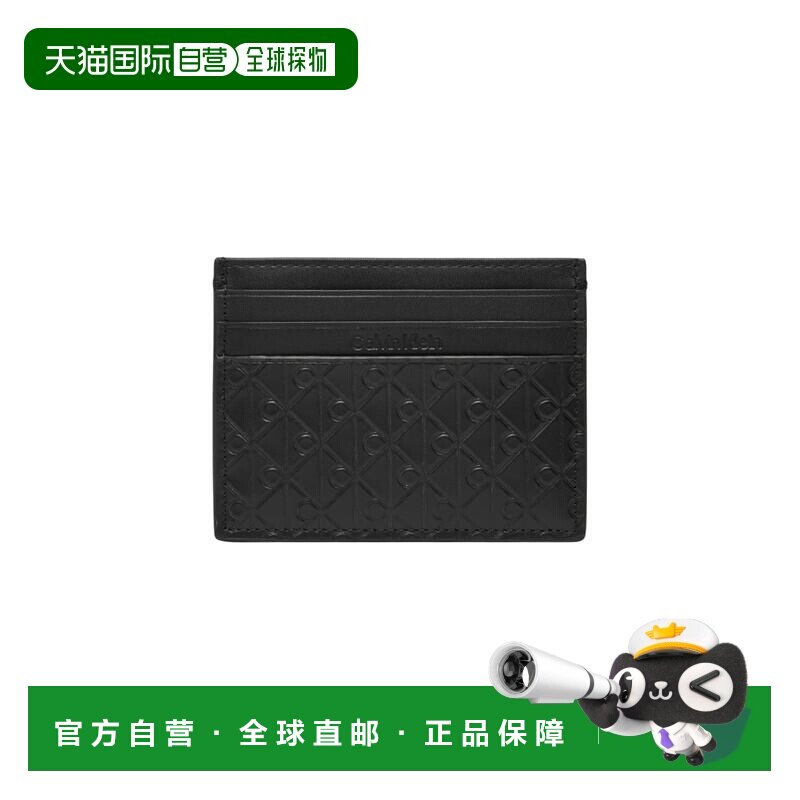 1h可退 香港直邮CALVIN KLEIN 男士卡包 LV04D1128GUB1 SS2026 黑