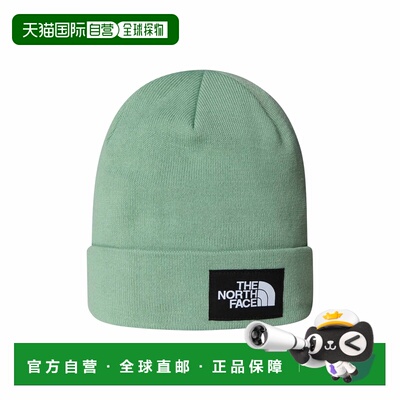 自营欧洲直邮The North Face北面 Dock Worker翻边针织帽男女通用