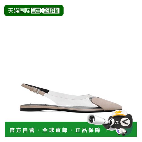 香港直邮Alaia LE CŒUR 平底露跟鞋 AA3E047CK318女鞋单鞋