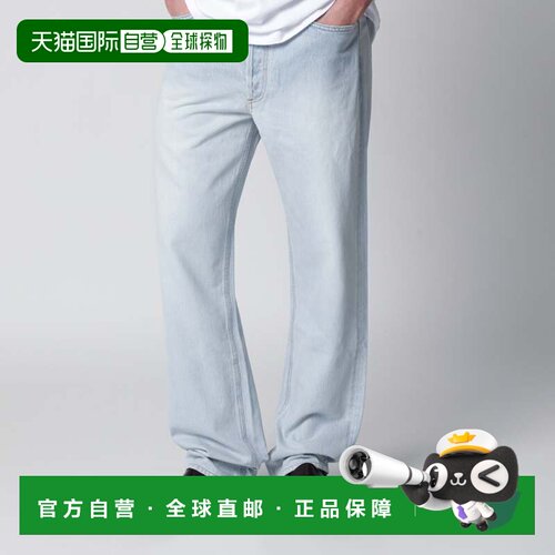 香港直邮AGOLDE 男士 90s 直筒中腰牛仔裤(浅蓝) A7161885RUSE