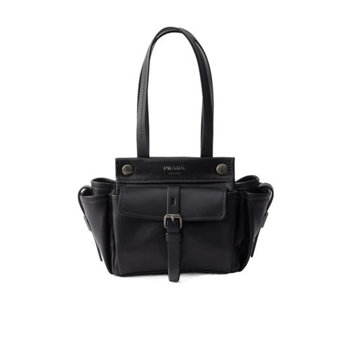 Prada Route 皮革迷你手提包 1BG6992G6FVOOO 【付后1h可退】