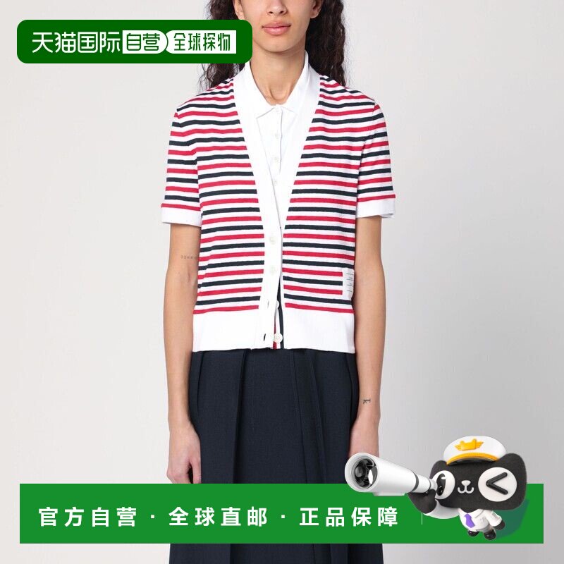 1h可退 香港直邮THOM BROWNE 女士针织衫 FJT385AJ0200960 SS2025