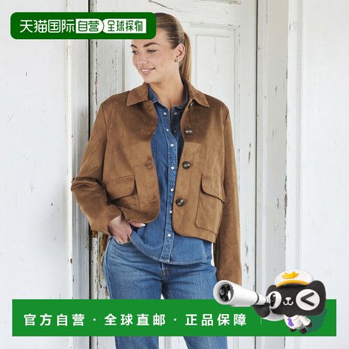 欧洲直邮Vero Moda  女装 夹克衫短外套 春夏 棕色 VMJOSE KELLY