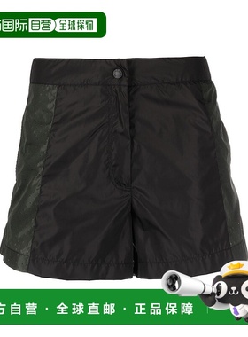 1h可退 香港直邮Moncler 盟可睐 女士 黑色短裤 2B00012539ZD998