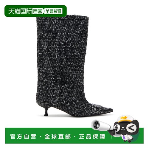 1h可退 香港直邮DIESEL 女士靴子 Y03799P8662H2043 AW2025 黑色