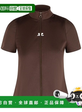1h可退 香港直邮Courreges 女士 Interlock 拉鍊上衣 325JTO446JS