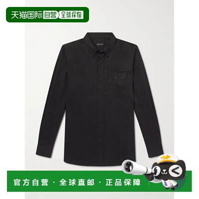 1h可退 Tom Ford 汤姆 福特 男士 Lyocell-Gabardine 领尖带扣式