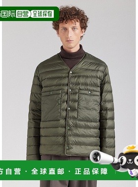 自营欧洲直邮Pyrenex Ando 男士双面轻薄羽绒服 古铜棕色外套