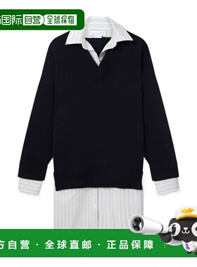 香港直邮Stella McCartney 圆领毛衣衬衫裙 6K10643S2583