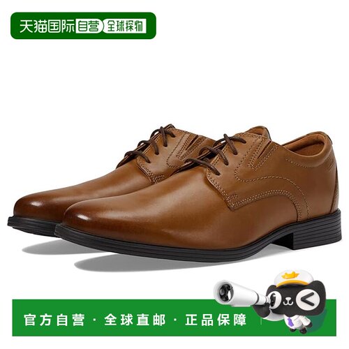 1h可退 香港直邮clarks originals 其乐 男士 Whiddon 素色休闲皮