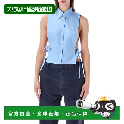 1h可退 香港直邮MIU MIU 女士衬衫 MK202419SEF0076