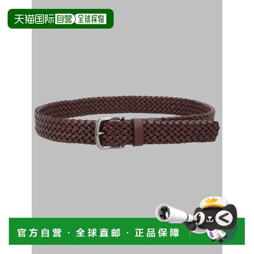 香港直邮BOSS 男士腰带 5047127910219298202 AW2026皮带棕色