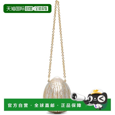 1h可退 香港直邮J.W. Anderson 女士 银色 & 金色 Walnut 单肩包