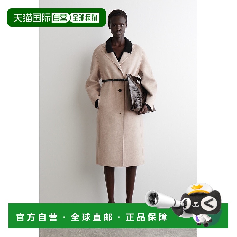 自营欧洲直邮COS 女士双面羊毛大衣