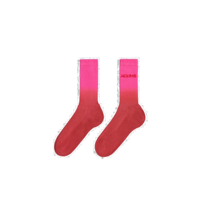 香港直邮Jacquemus Les chaussettes Moisson渐变针织袜子 221AC0