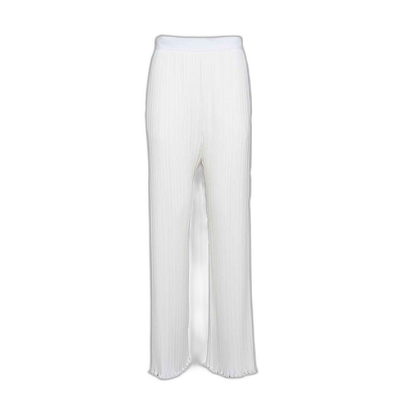 香港直邮Lanvin 朗雯 女士 褶裥阔腿裤休闲裤 RWTR00085904P24