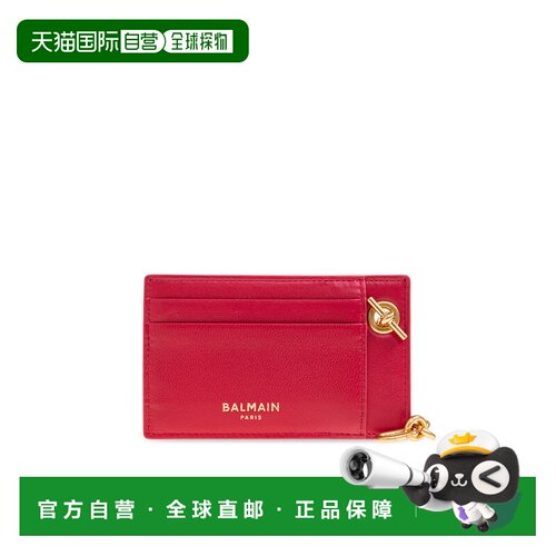 1h可退 香港直邮BALMAIN 女士钱包 GN1MA274LNAH4CJ SS2026 红色