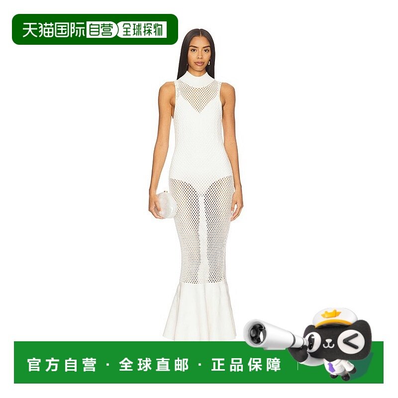 1h可退 香港直邮Simkhai 女士 Daxton 连衣裙 1261186K beige米色