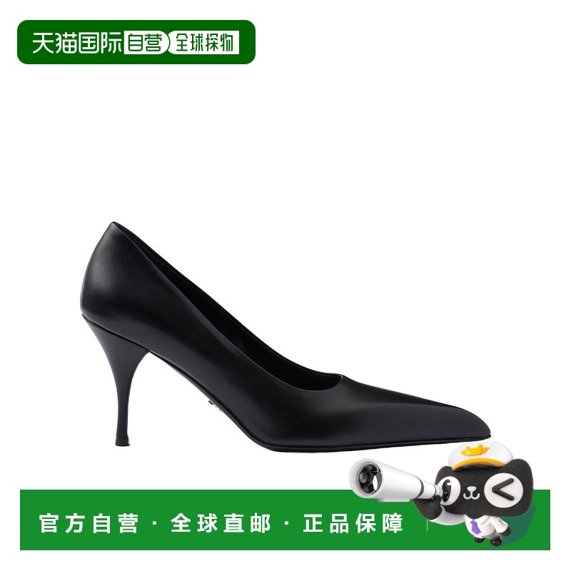 【99新未使用】香港直邮Prada 刻字徽标高跟鞋 1I484N070FA085