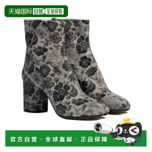 Maison Margiela Tabi裂纹花卉印花靴 S58WU0260P【付后1h可退】