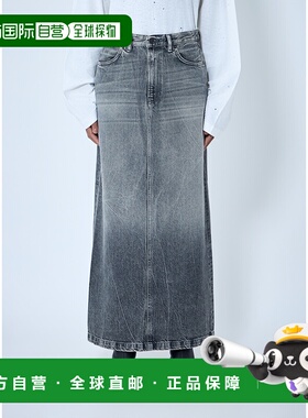 1h可退 香港直邮Acne Studios 艾克妮 女士 牛仔长款半身裙 AF057