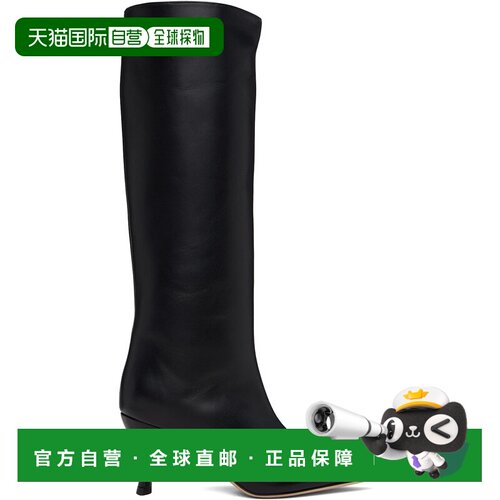 香港直邮BY FAR 女士 黑色 Stevie 42 高筒靴 21PFSVIDBLSMCBK001
