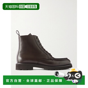 香港直邮Canali 康钠丽 男士 皮质绑带靴子 RA00527651237510