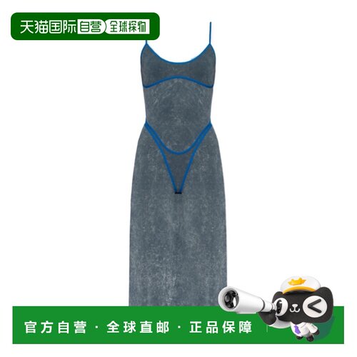 1h可退 香港直邮DIESEL 女士连衣裙 A173350CNAY89M SS2025 蓝色