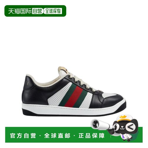 自营1h可退 Gucci Screener徽标休闲运动鞋 546163AAA4S古驰