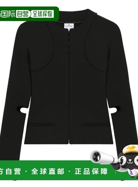 1h可退 香港直邮Courreges 女士 长袖休闲夹克 125CVE108PL0170