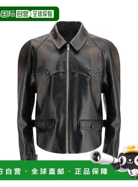 1h可退 香港直邮Prada 普拉达 男士 软羊皮夹克 UPW596SOOO18OL