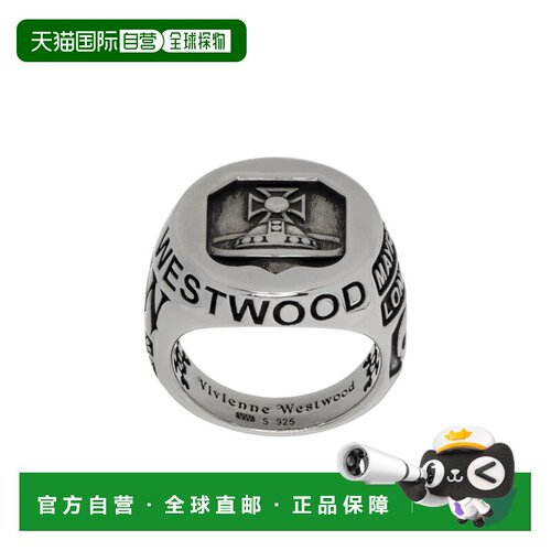 1h可退 香港直邮VIVIENNE WESTWOOD 男士戒指 6404018P01S005S005