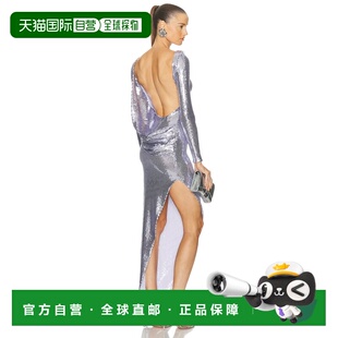 不对称垂褶睡裙 香港直邮ALEX 长袖 女士 D1503PF25 PERRY