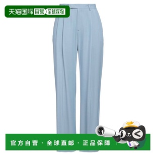 香港直邮AMIRI 女士 正装长裤 BLUE蓝色 舒适直筒裤时尚裤子