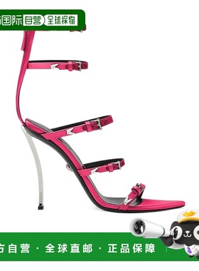 1h可退 香港直邮Versace 范思哲 女士 搭扣凉鞋 10099961A00619