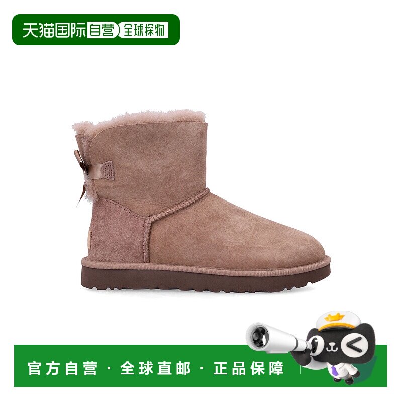 1h可退 香港直邮Ugg 女士 WOMAN'S BAILEY II 迷你蝴蝶结靴子 101