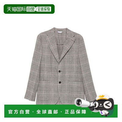 香港直邮BOGLIOLI 男士西服 N5202ESB60210840 SS2026 灰色外套