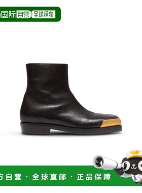 1h可退 香港直邮Balmain 方头靴子 GM1TE390LSDX短靴