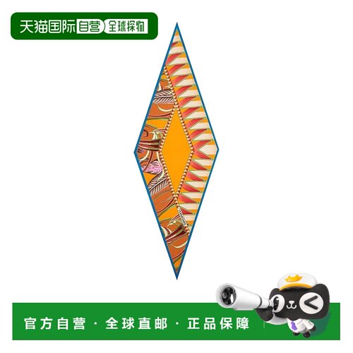 香港直邮Salvatore Ferragamo Giada 三角丝巾围巾 321139