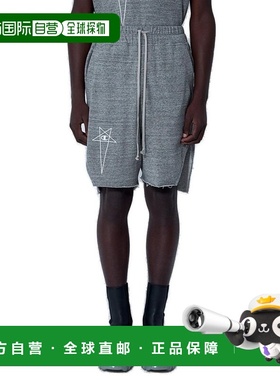 1h可退 香港直邮rick owens 瑞克 欧文斯 男士 Beveled Pods 短裤