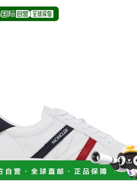 1h可退 香港直邮Moncler 盟可睐 女士 皮质尼龙运动鞋 4M00220M31