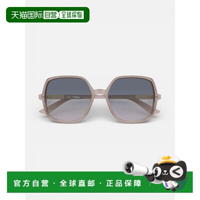 香港直邮CHLOÉ 女士太阳镜 CH0362S005005 SS2026 灰色 CHLOÉ gla