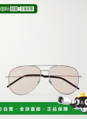 香港直邮Saint Laurent 圣罗兰 女士 Classic 11 金属飞行员太阳