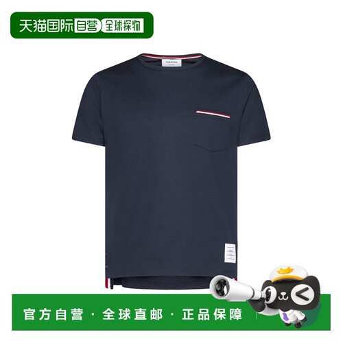 香港直邮THOM BROWNE 男士T恤 MJS010A01454 415 【付后1h可退】