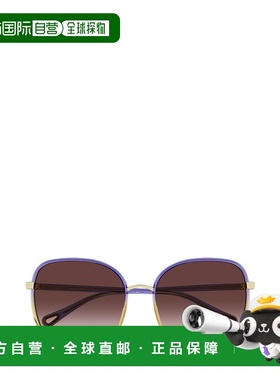 香港直邮Chloe 蔻依 女士 全框太阳镜 CH0031S purple紫色 舒适时