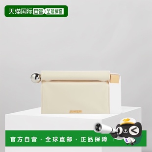 女士 Carre Rond 皮革手包斜挎包 Pochette 香港直邮Jacquemus