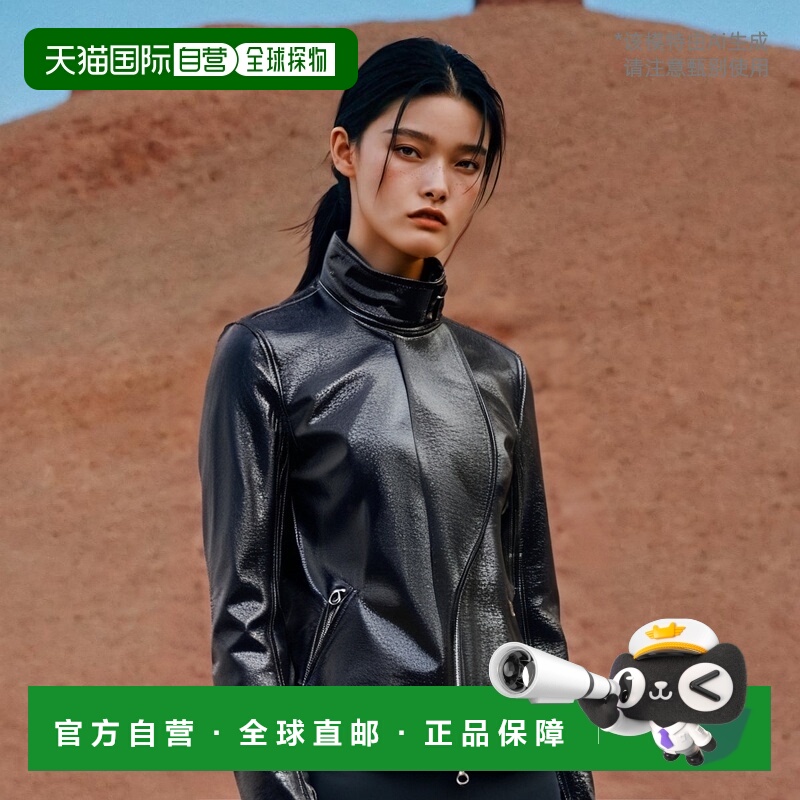 香港直邮Courreges 长袖休闲夹克 424CBL212VY0014