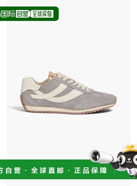 香港直邮VINCE 女士 Oasis Runner 绒面革皮质运动鞋 J0062LB020F
